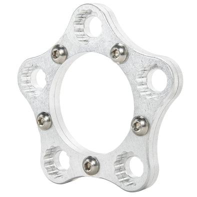 HHB Harley Davidson Sprocket Lock System - Raw Silver (Tumbled Finish)
