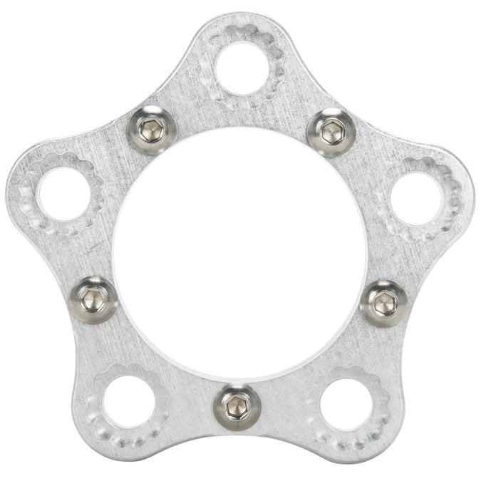 HHB Harley Davidson Sprocket Lock System - Raw Silver (Tumbled Finish)