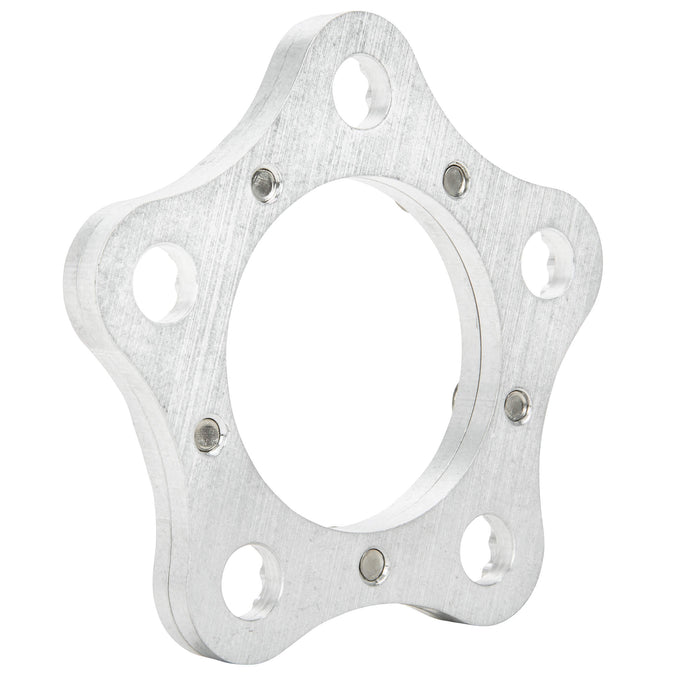 HHB Harley Davidson Sprocket Lock System - Raw Silver (Tumbled Finish)