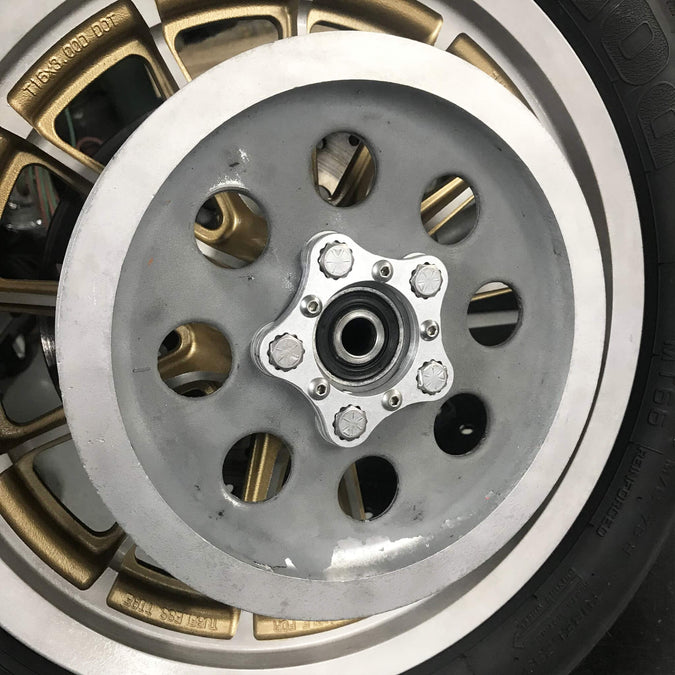 HHB Harley Davidson Sprocket Lock System - Black Anodized