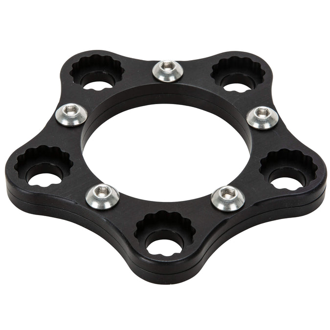 HHB Harley Davidson Sprocket Lock System - Black Anodized
