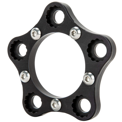 HHB Harley Davidson Sprocket Lock System - Black Anodized