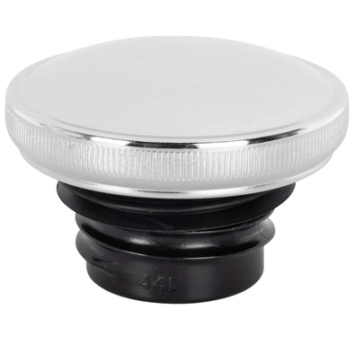Screw-In Harley Stock Style Vented Gas Cap - 1982-1995 - Chrome