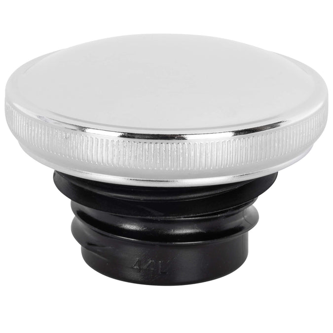 Screw-In Harley Stock Style Vented Gas Cap - 1982-1995 - Chrome