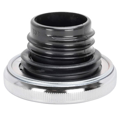 Screw-In Harley Stock Style Vented Gas Cap - 1982-1995 - Chrome