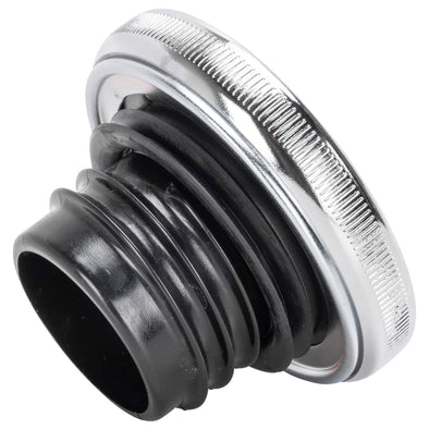 Screw-In Harley Stock Style Vented Gas Cap - 1982-1995 - Chrome