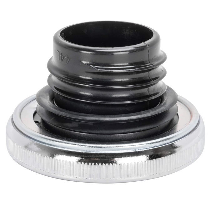 Screw-In Harley Stock Style Non-Vented Gas Cap - Left Side - 1982-1995 - Chrome