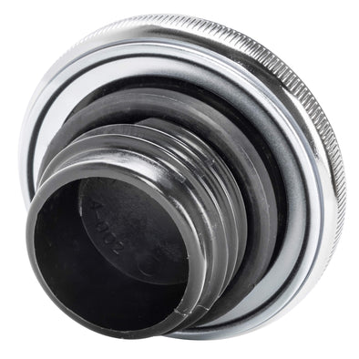 Screw-In Harley Stock Style Non-Vented Gas Cap - Left Side - 1982-1995 - Chrome