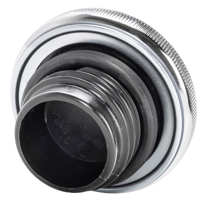 Screw-In Harley Stock Style Non-Vented Gas Cap - Left Side - 1982-1995 - Chrome