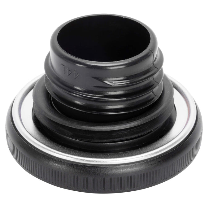 Screw-In Harley Stock Style Non-Vented Gas Cap - Left Side - 1982-1995 - Black