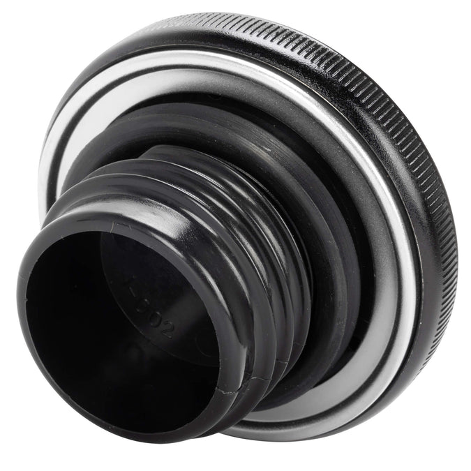 Screw-In Harley Stock Style Non-Vented Gas Cap - Left Side - 1982-1995 - Black