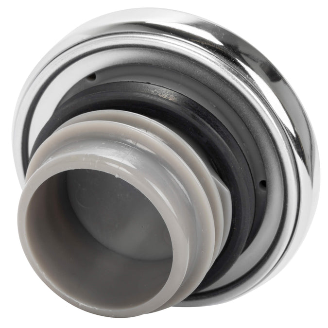 Screw-In Harley Stock Style Non-Vented Gas Cap - Left Side - 1996 & up - Chrome