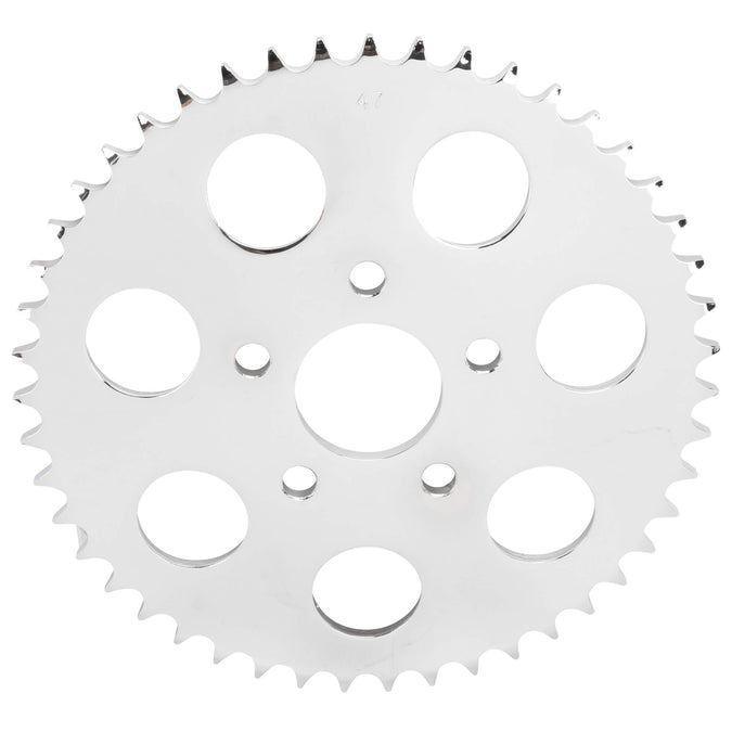 Replacement Dished Sprocket - Chrome - 47 Tooth - 1973-1985 Harley-Davidson Big Twin 1979-81 XL