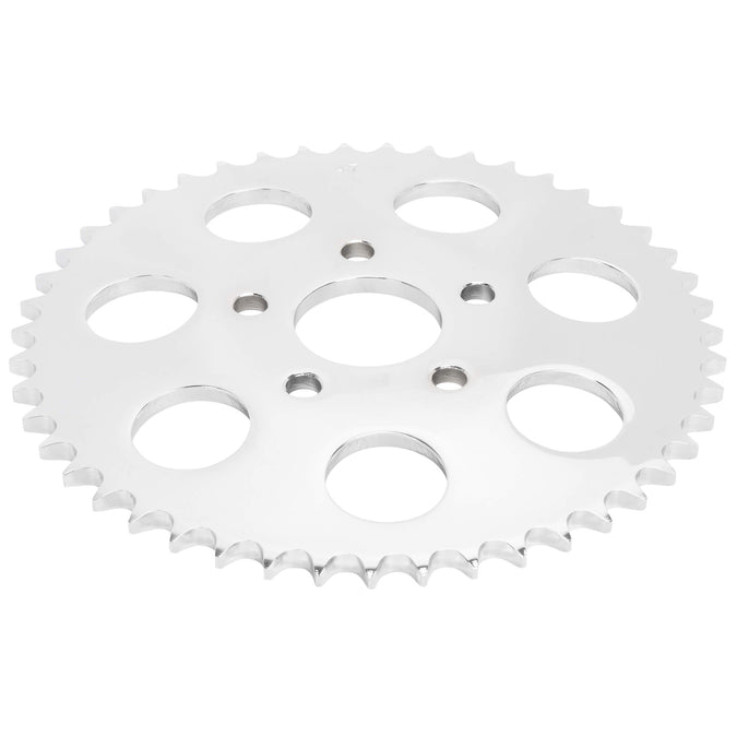 Replacement Dished Sprocket - Chrome - 47 Tooth - 1973-1985 Harley-Davidson Big Twin 1979-81 XL
