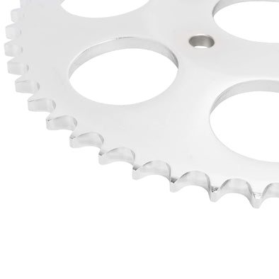 Replacement Dished Sprocket - Chrome - 49 Tooth - 1973-1985 Harley-Davidson Big Twin 1979-81 XL