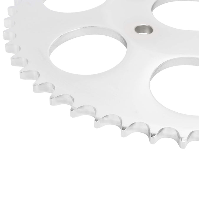 Replacement Dished Sprocket - Chrome - 49 Tooth - 1973-1985 Harley-Davidson Big Twin 1979-81 XL