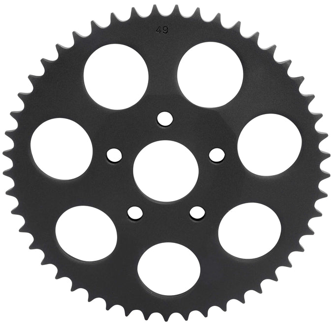 Replacement Dished Sprocket - Black - 49 Tooth - 1973-1985 Harley-Davidson Big Twin 1979-81 XL