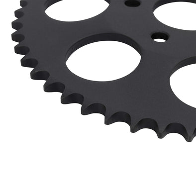 Replacement Dished Sprocket - Black - 49 Tooth - 1973-1985 Harley-Davidson Big Twin 1979-81 XL
