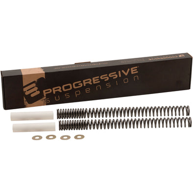 49MM Heavy-Duty Fork Spring Kit 2006-2017 Harley-Davidson FXD/B/C/L FXDWG 2008-2017 FXDF 2008-2011 FXCW/C