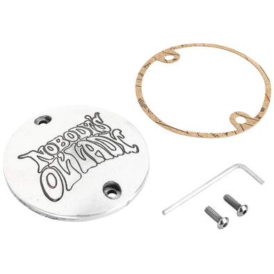 Nobody's 'Ol Lady Points Cover - Polished - 1971-2003 Harley-Davidson Sportsters/Ironheads