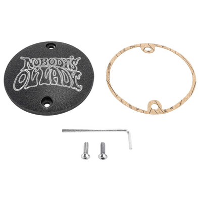 Nobody's 'Ol Lady Points Cover - Black - 1971-2003 Harley-Davidson Sportsters/Ironheads