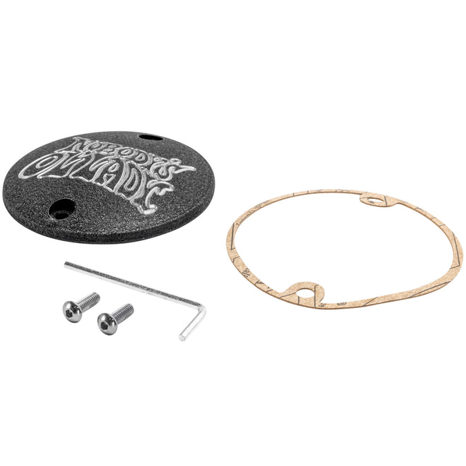 Nobody's 'Ol Lady Points Cover - Black - 1971-2003 Harley-Davidson Sportsters/Ironheads