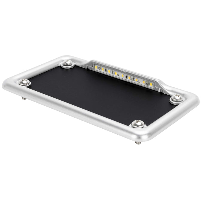 Cast Aluminum LED License Plate Frame - Matte