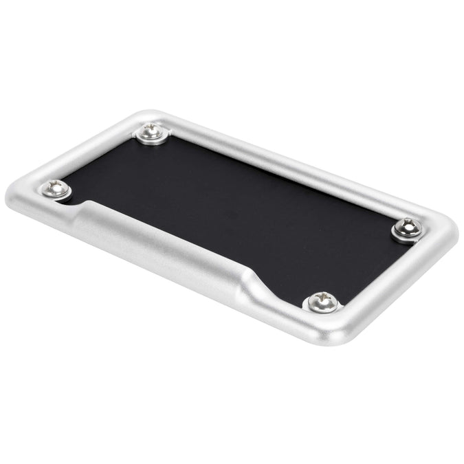 Cast Aluminum LED License Plate Frame - Matte