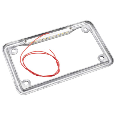 Cast Aluminum LED License Plate Frame - Polished