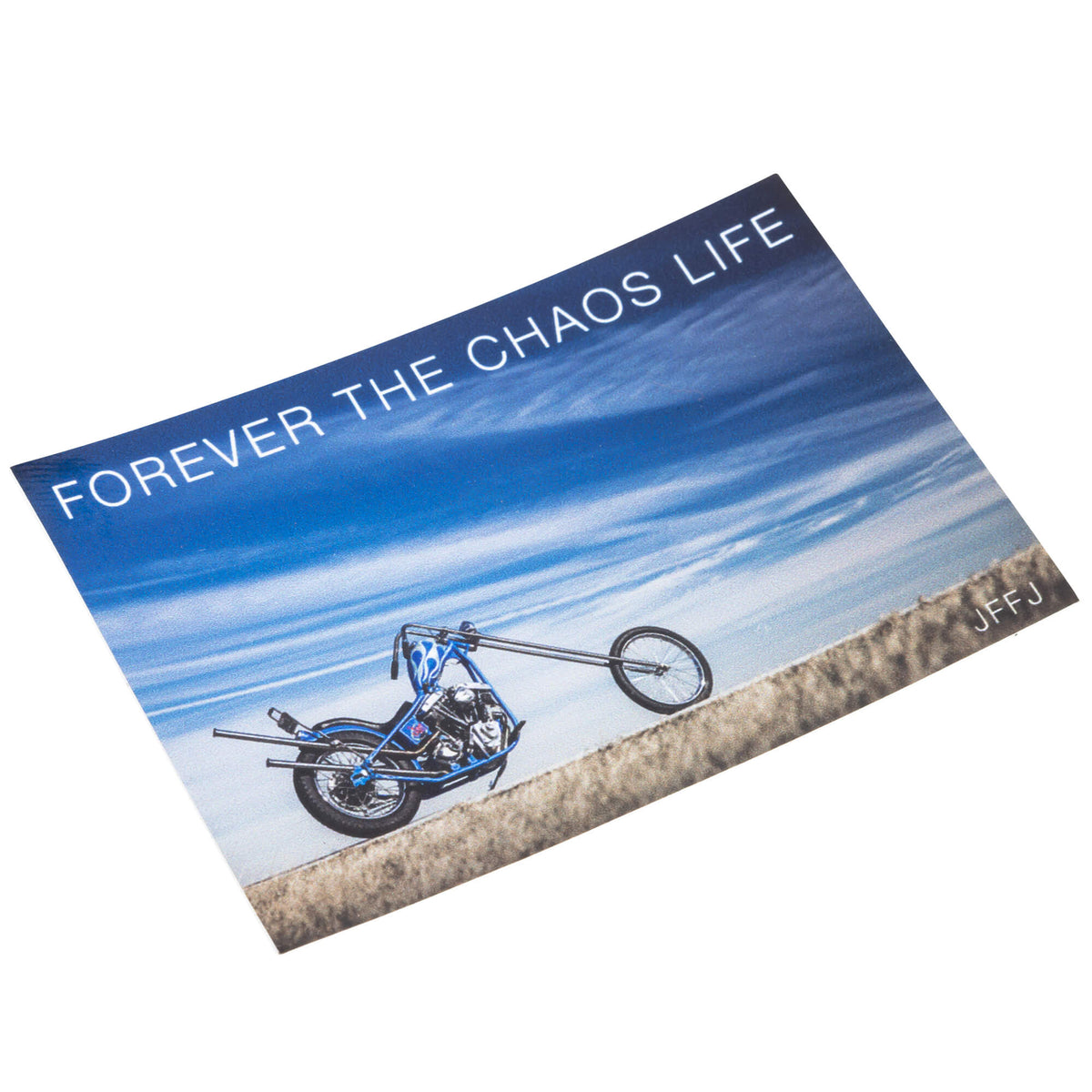 Forever The Chaos Life The Jart - JFFJ Sticker – Lowbrow Customs