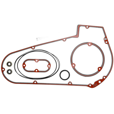 Primary Cover & Inspection Cover Gasket Kit 1984-1986 Harley-Davidson FL/FLH/FX/FXE/FXWG 1984-1988 Softail