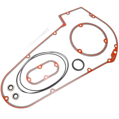 Primary Cover & Inspection Cover Gasket Kit 1984-1986 Harley-Davidson FL/FLH/FX/FXE/FXWG 1984-1988 Softail