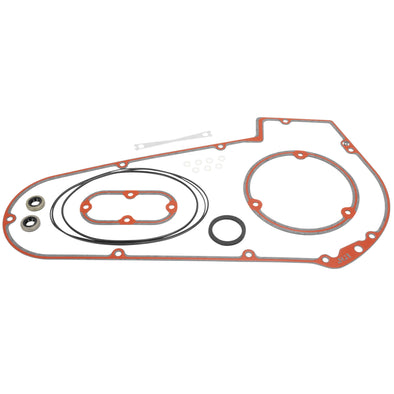 Primary Cover & Inspection Cover Gasket Kit 1984-1986 Harley-Davidson FL/FLH/FX/FXE/FXWG 1984-1988 Softail
