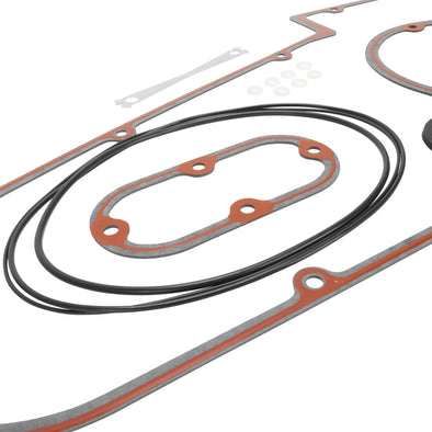Primary Cover & Inspection Cover Gasket Kit 1984-1986 Harley-Davidson FL/FLH/FX/FXE/FXWG 1984-1988 Softail