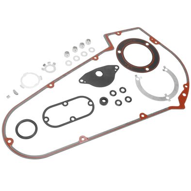 Primary Cover & Inspection Cover Gasket Kit 8-Hole Primary Cover 1965-1969 Harley-Davidson Big Twins