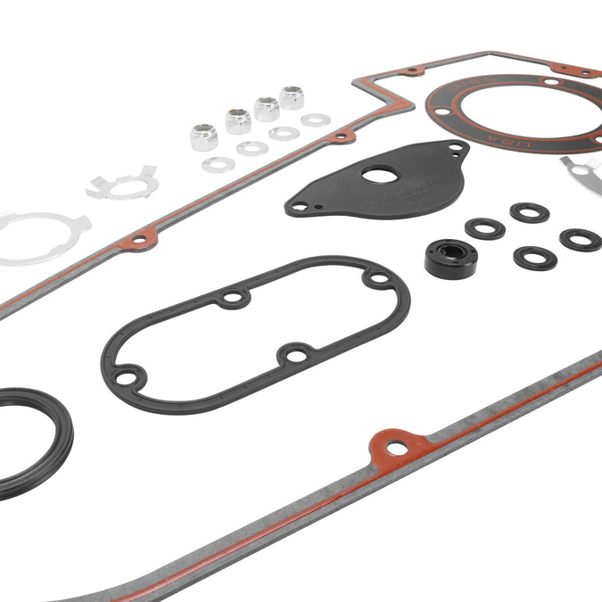 Primary Cover & Inspection Cover Gasket Kit 8-Hole Primary Cover 1965-1969 Harley-Davidson Big Twins