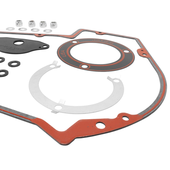 Primary Cover & Inspection Cover Gasket Kit 8-Hole Primary Cover 1965-1969 Harley-Davidson Big Twins