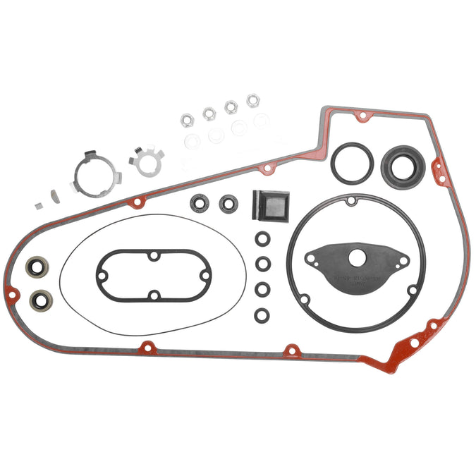 Primary Cover & Inspection Cover Gasket Kit 8-Hole Primary Cover 1970-1982 Harley-Davidson Shovelhead