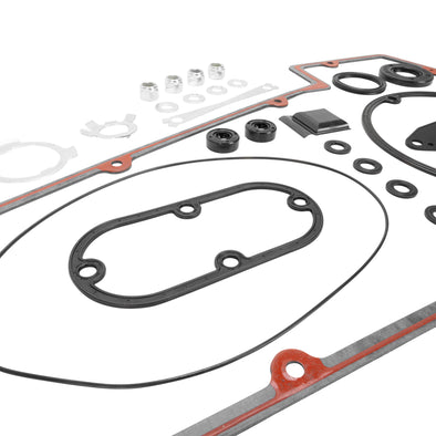 Primary Cover & Inspection Cover Gasket Kit 8-Hole Primary Cover 1970-1982 Harley-Davidson Shovelhead