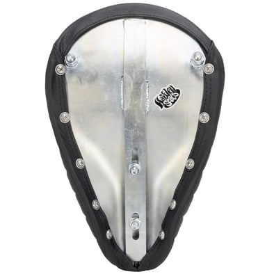 Bates Style 1 inch Horizontal Pleat Solo Seat - Black