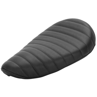 Bates Style 1 inch Horizontal Pleat Solo Seat - Black