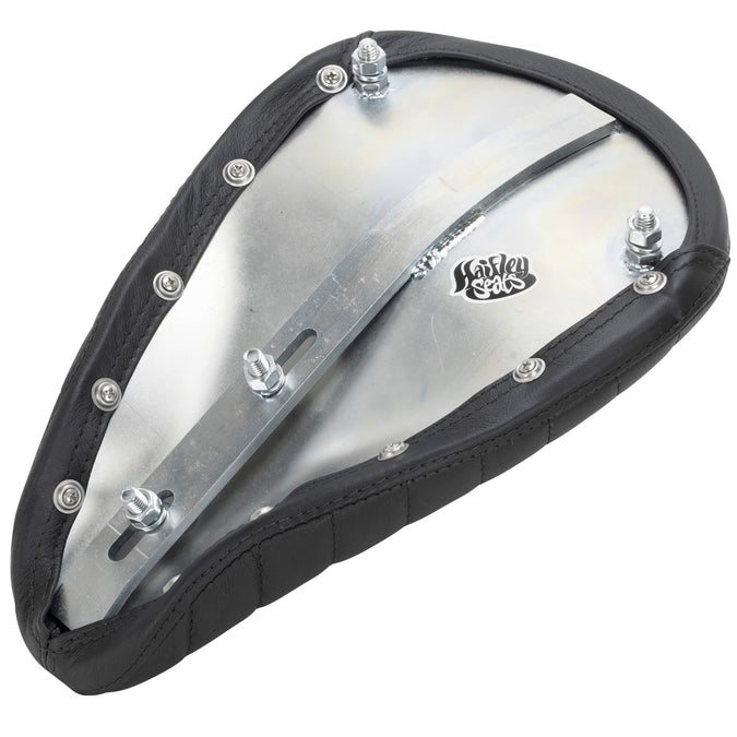 Bates Style 1 inch Horizontal Pleat Solo Seat - Black