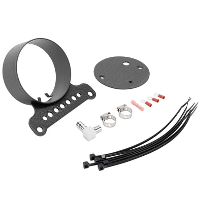 Single Gauge Bracket - Black - 1995-2011 Harley-Davidson XL883 1995-2005 FXD Models