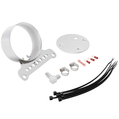 Single Gauge Bracket - Chrome - 1995-2011 Harley-Davidson XL883 1995-2005 FXD Models