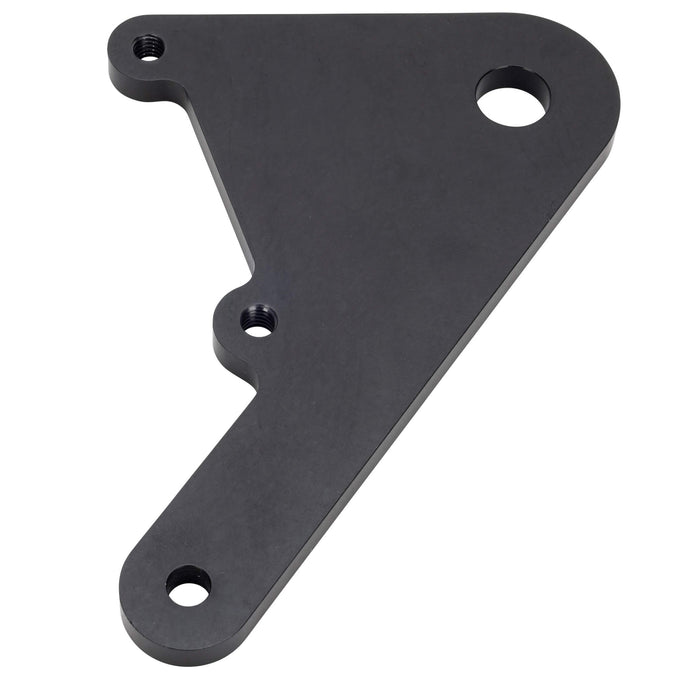 Rear Caliper Bracket for Rigid Harleys - 10" Rotor - 3/4" Axle - Black