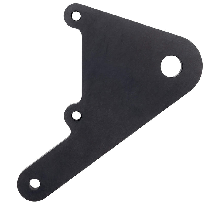 Rear Caliper Bracket for Rigid Harleys - 10" Rotor - 3/4" Axle - Black