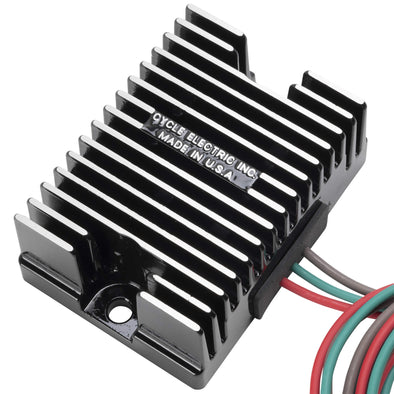 CE-102L Replacement Regulator 1936-1964 Harley-Davidson 12 Volt Conversion w/Battery in Oil Tank