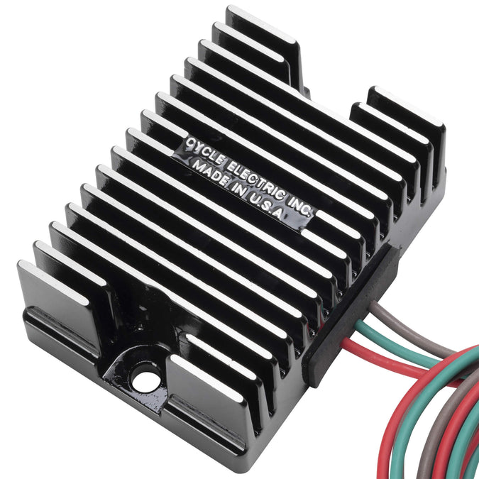 CE-102L Replacement Regulator 1936-1964 Harley-Davidson 12 Volt Conversion w/Battery in Oil Tank