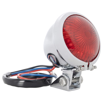Bates Style LED Tail Light - Chrome