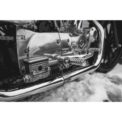 FTCL - SHoRTi Foot Pegs - 7075 Aluminum - Raw Machined Finish